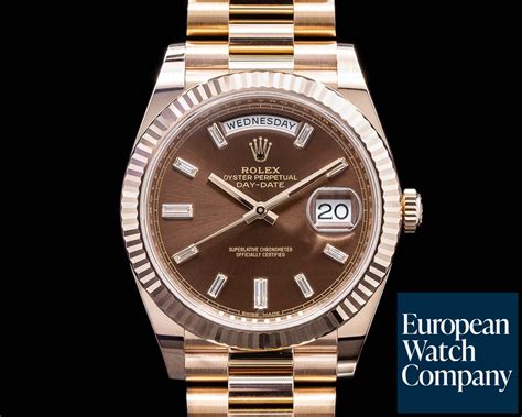 rolex everose gold watch price|rolex day date 228235.